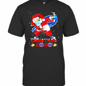 Buffalo Bills Funny Santa Claus Dabbing Christmas 2020 NFL T-Shirt
