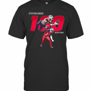 Buffalo Bills Stefon Diggs 100 Receptions T-Shirt