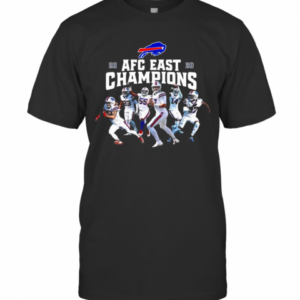 Buffalo Bills Team Afc East Champions 2020 T-Shirt