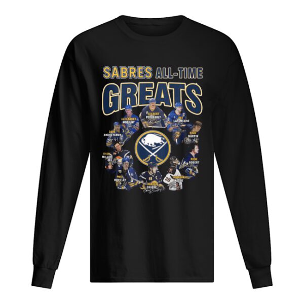 Buffalo Sabres All-time Greats Players Signatures shirt