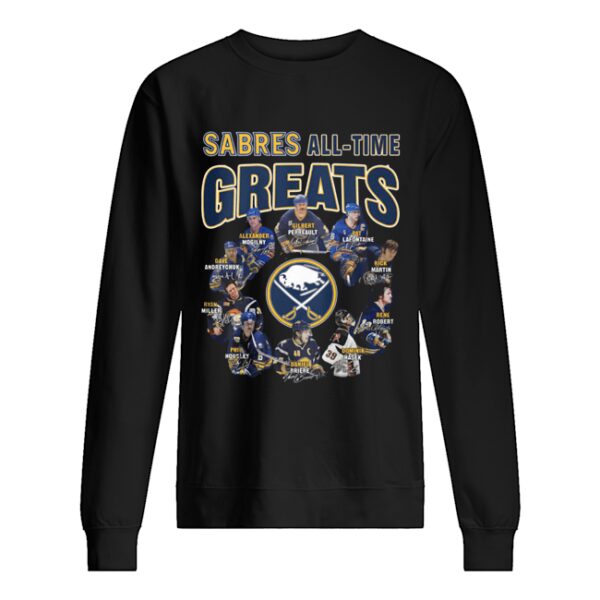 Buffalo Sabres All-time Greats Players Signatures shirt