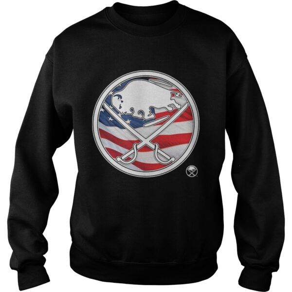 Buffalo Sabres American flag veteran Independence Day shirt