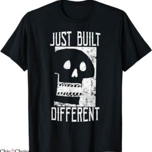 Built Different T-Shirt The Skull T-Shirt Trending