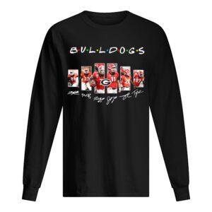 Bulldogs Friends Green Bay Packers TV Shows Signatures shirt Bulldogs Friends Green Bay Packers TV Shows Signatures shirt