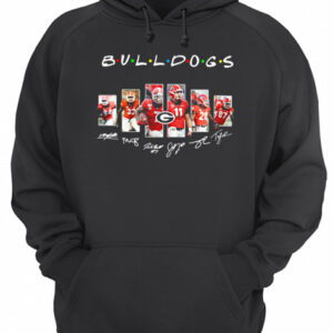 Bulldogs Friends Green Bay Packers TV Shows Signatures shirt 2 Bulldogs Friends Green Bay Packers TV Shows Signatures shirt 3