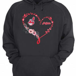 Butterfly love cleveland indians flowers heart shirt 2 Butterfly love cleveland indians flowers heart shirt 3