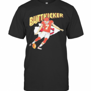 Buttkicker Harrison Butker 7 Kansas City Chiefs T-Shirt