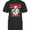 Cam Newton 1 New England Patriots Football T-Shirt