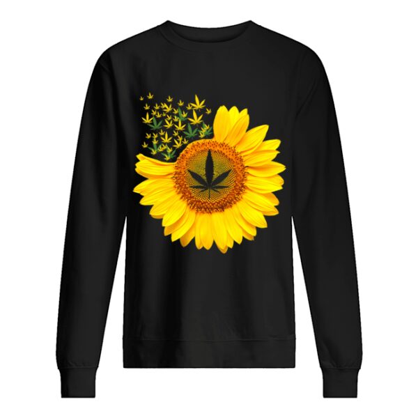 Canabis Weed Sunflower shirt