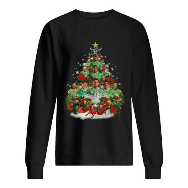 Canberra Raiders Christmas tree shirt