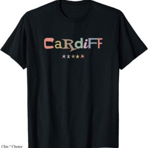 Cardiff City Retro T-shirt Vintage Retro