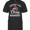 Cardinals Lady Sassy Classy And A Tad Badassy T-Shirt