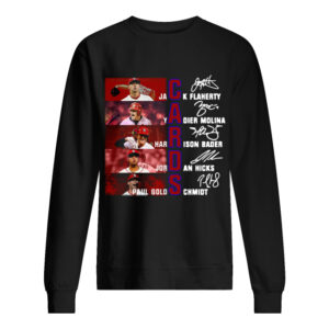 Cards Jack Flaherty Yadier Molina Harrison Bader Jordan Hicks Paul Gold Schmidt shirt