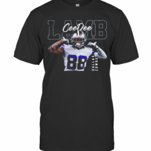 Ceedee Lamb Dallas Cowboys 88 Football T-Shirt