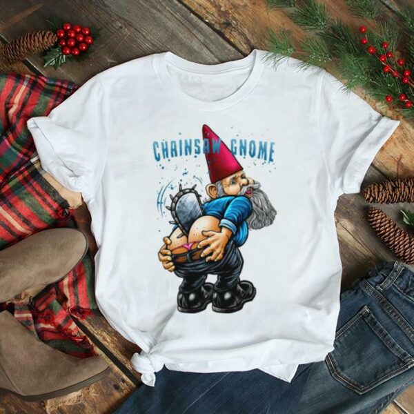 Chainsaw Gnome Christmas shirt