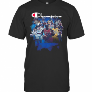 Champion All Legends Players Nba Signatures T-Shirt