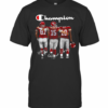 Champion Kansas City Chiefs Kelce 87 Mahomes 15 Hill 10 Signatures T-Shirt