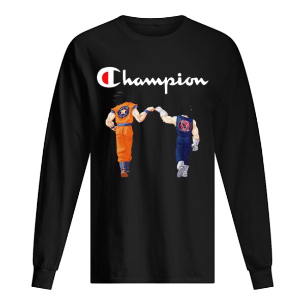 Champion Son Goku and Vegeta Houston Astros Houston Texans shirt