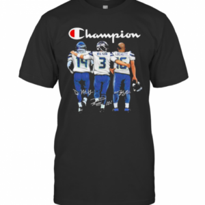 Champion Tennis Rackets Football Team T-Shirt