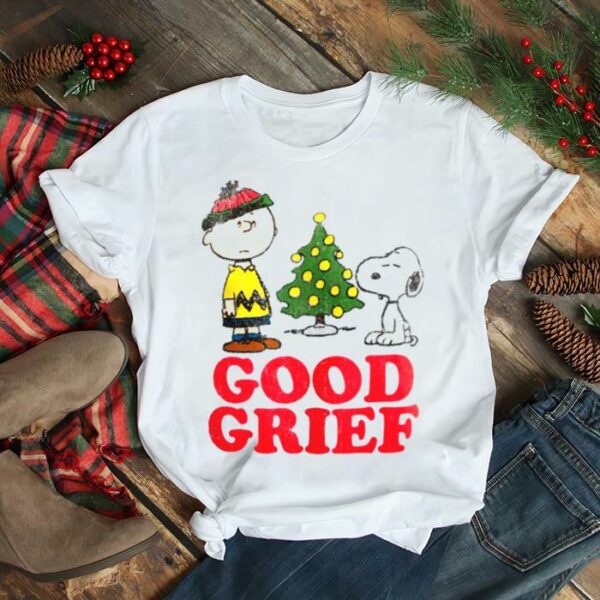 Charlie Brown And Snoopy Good Grief Holiday Christmas 2022 shirt