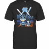 Charlie Brown And Snoopy North Carolina Baseball T-Shirt