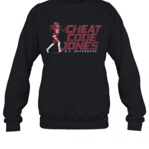 Cheat Code Jones Dc Defenders T-Shirt