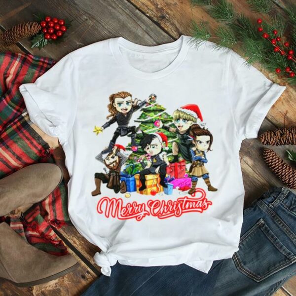 Chibis Cartoon Characters Christmas shirt