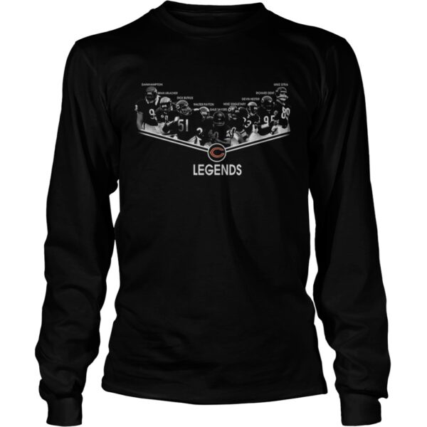 Chicago Bear legends signature shirt