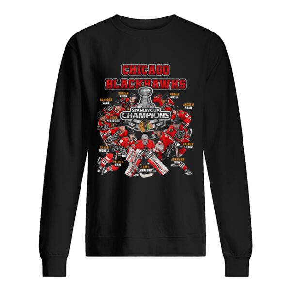 Chicago Blackhawks Stanley cup champions shirt