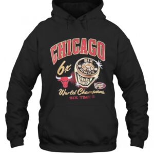 Chicago Bulls 6X World Champions Six Times T-Shirt 2 Chicago Bulls 6X World Champions Six Times T Shirt 3