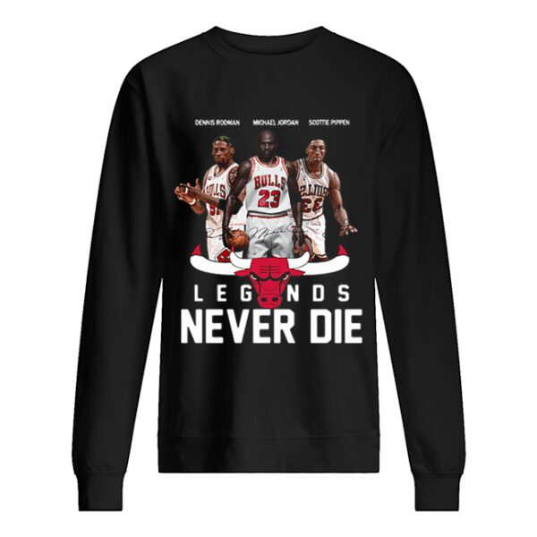 Chicago Bulls Players Legends Never Die Dennis Rodman shirt