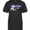 Chicago Cubs Baseball Flag T-Shirt