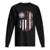 Chicago Cubs Best Dad Ever American Flag shirt