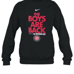 Chicago Cubs Nike Royal 2021 Opening Day Phrase shirt