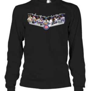 Chicago Cubs Players Team Signature T-Shirt Chicago Cubs Players Team Signature T-Shirt