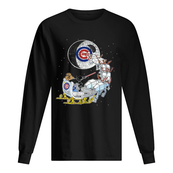 Chicago Cubs Star Wars Christmas Darth Vader Santa’s Sleigh shirt