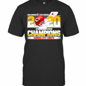 Chiefs Kingdoom 2020 AFC North Division Champions Kansas City Chiefs T-Shirt