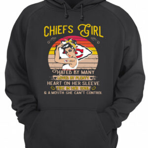 Chiefs girls hated by many loved by plenty heart on her sleeve fire in her soul shirt 2 Chiefs girls hated by many loved by plenty heart on her sleeve fire in her soul shirt 3