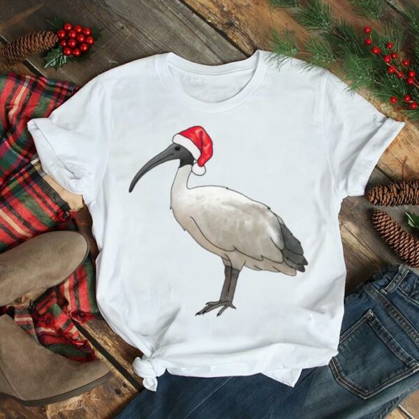 Christmas Bin Chicken Funny Santa Hat shirt