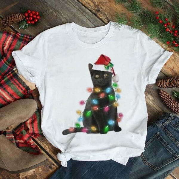 Christmas Black Cat Shirt