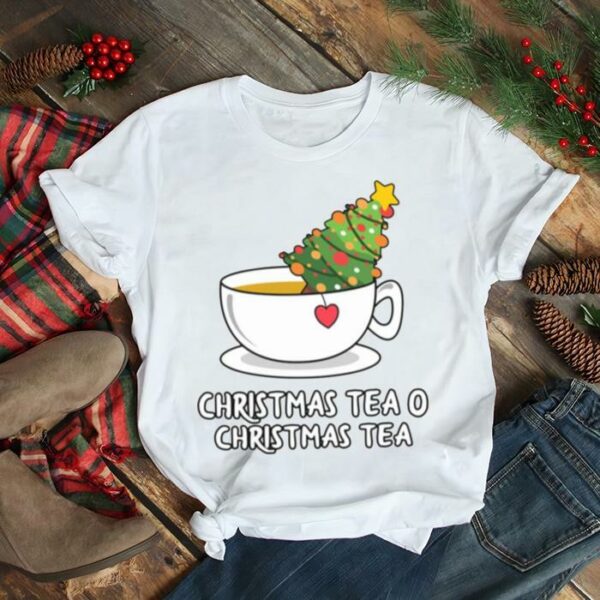 Christmas Tree In Teacup With Tannenbaum shirt