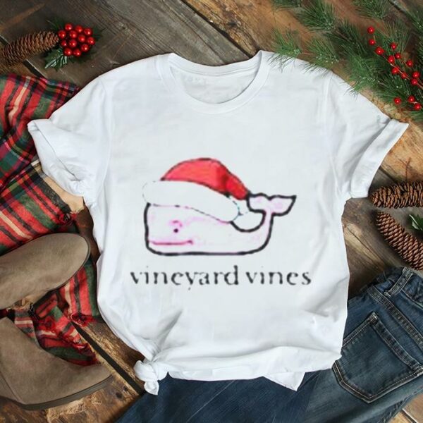 Christmas Whale Vineyard Vines shirt