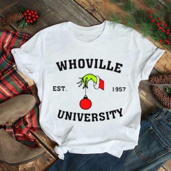 Christmas Whoville university est 1957 shirt