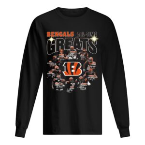 Cincinnati Bengals all time great players signatures shirt Cincinnati Bengals all time great players signatures shirt