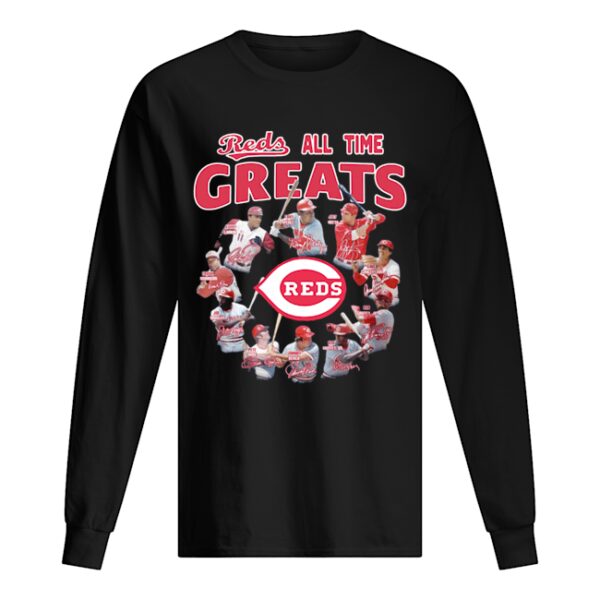 Cincinnati Reds All-time Greats Players Signatures shirt