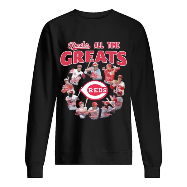 Cincinnati Reds All-time Greats Players Signatures shirt