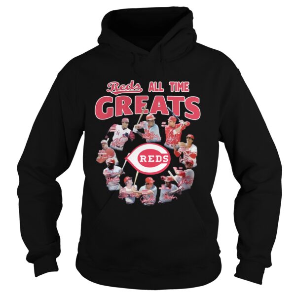 Cincinnati Reds Alltime Greats Players Signatures shirt