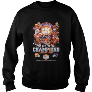 Clemson Tigers 2019 ACC Football Champions shirt 2 Clemson Tigers 2019 ACC Football Champions shirt 3