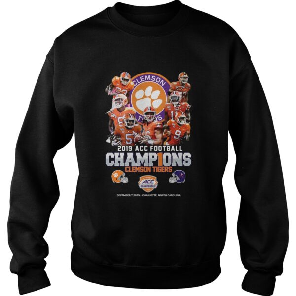 Clemson Tigers 2019 ACC Football Champions shirt