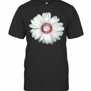 Clemson Tigers Daisy Flower T-Shirt